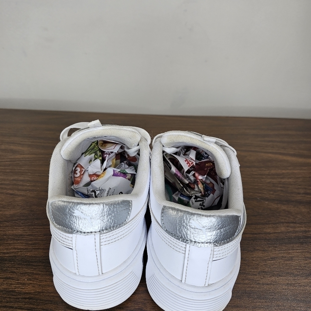 Puma Smash v3 Platform Sneaker - Women's Size 10 - Picture 6 of 8